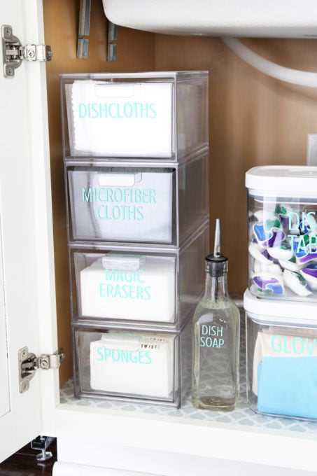 Clear storage bins with lids Organize and declutter your space