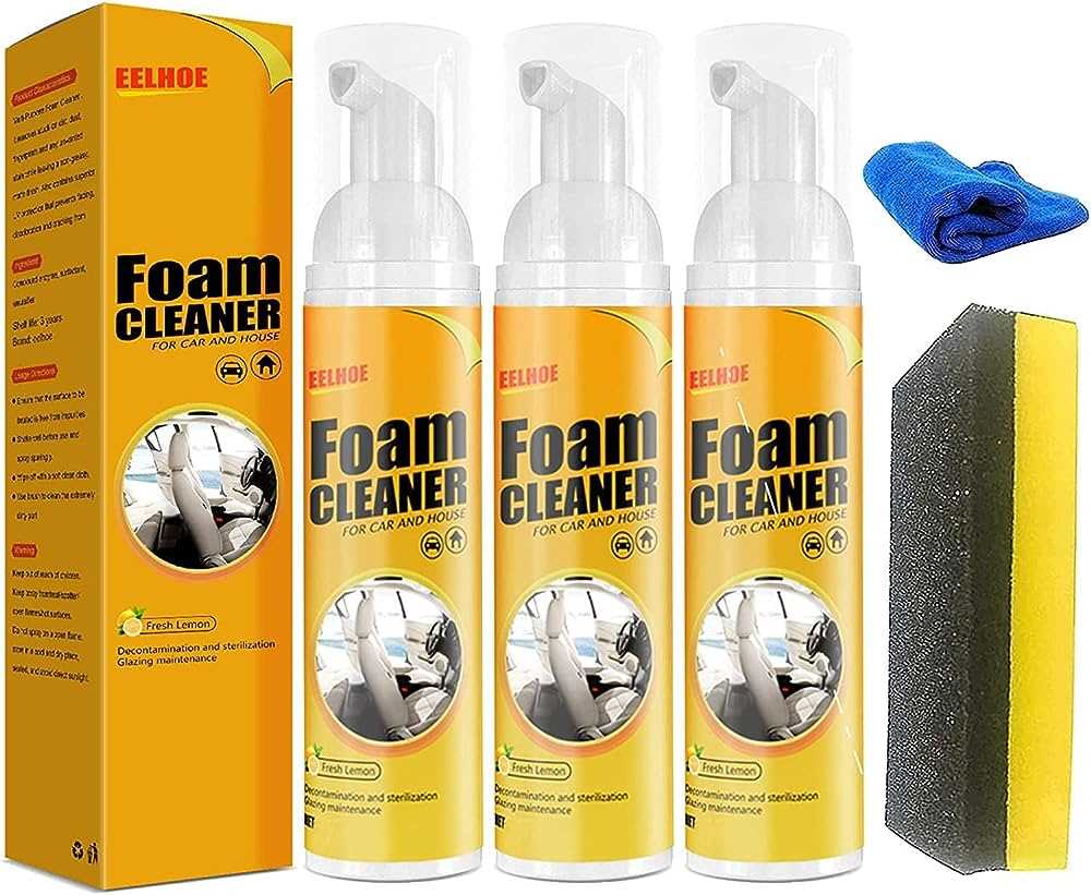 Discover The Best Foam Cleaner For Cars To Achieve A Spotlessly Clean
