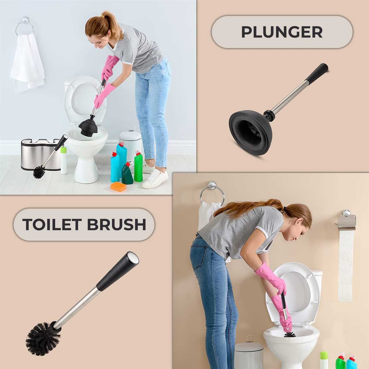 Find The Perfect Toilet Brush And Plunger Set For A Spotless Bathroom
