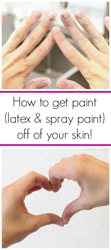 Methods to Remove Spray Paint from Skin