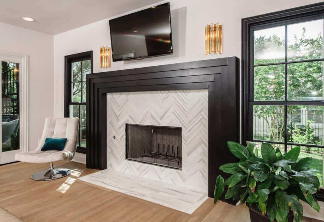 Marble Fireplace Surround Tiles