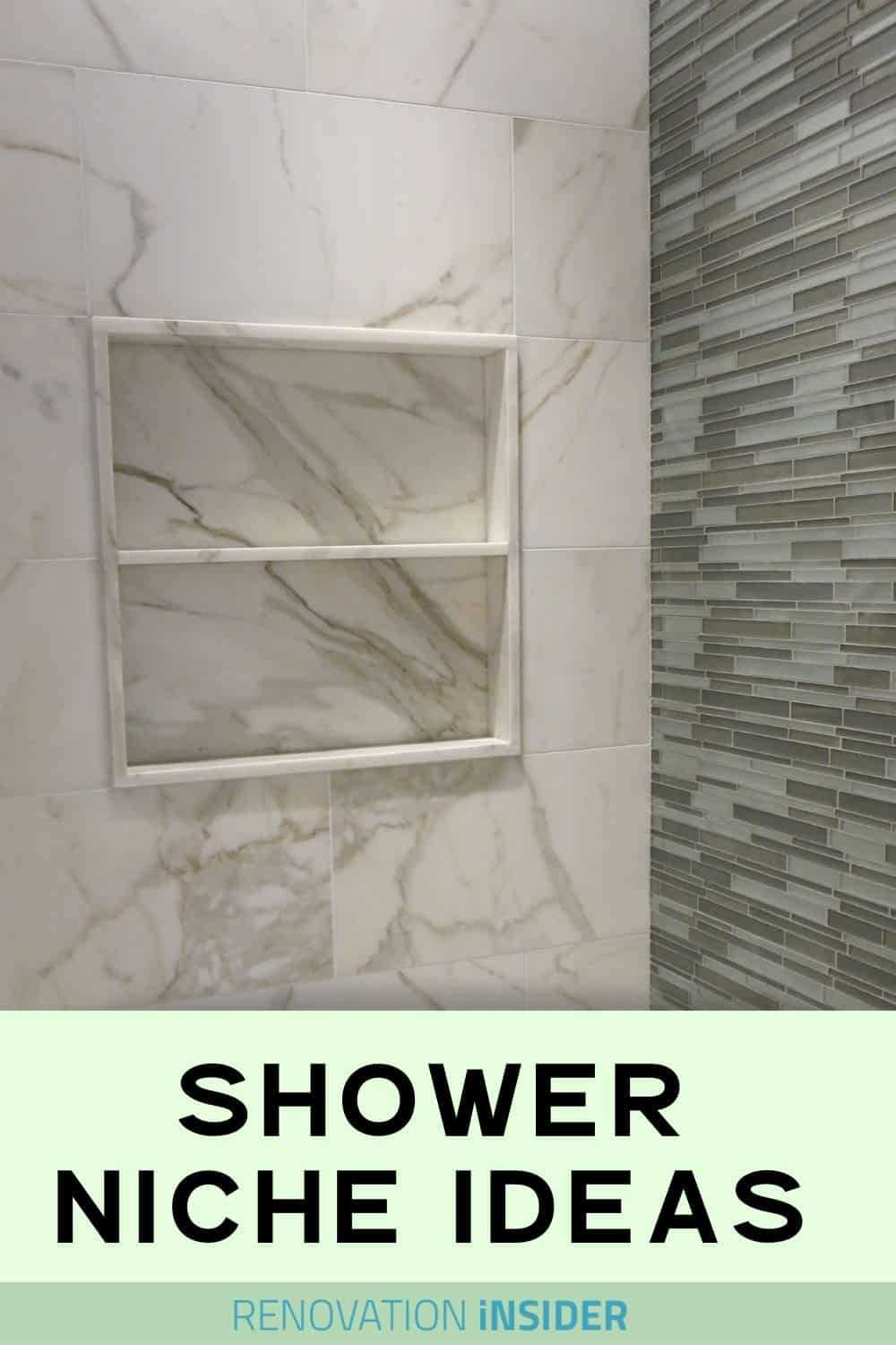 Step-by-step guide to installing a shower niche