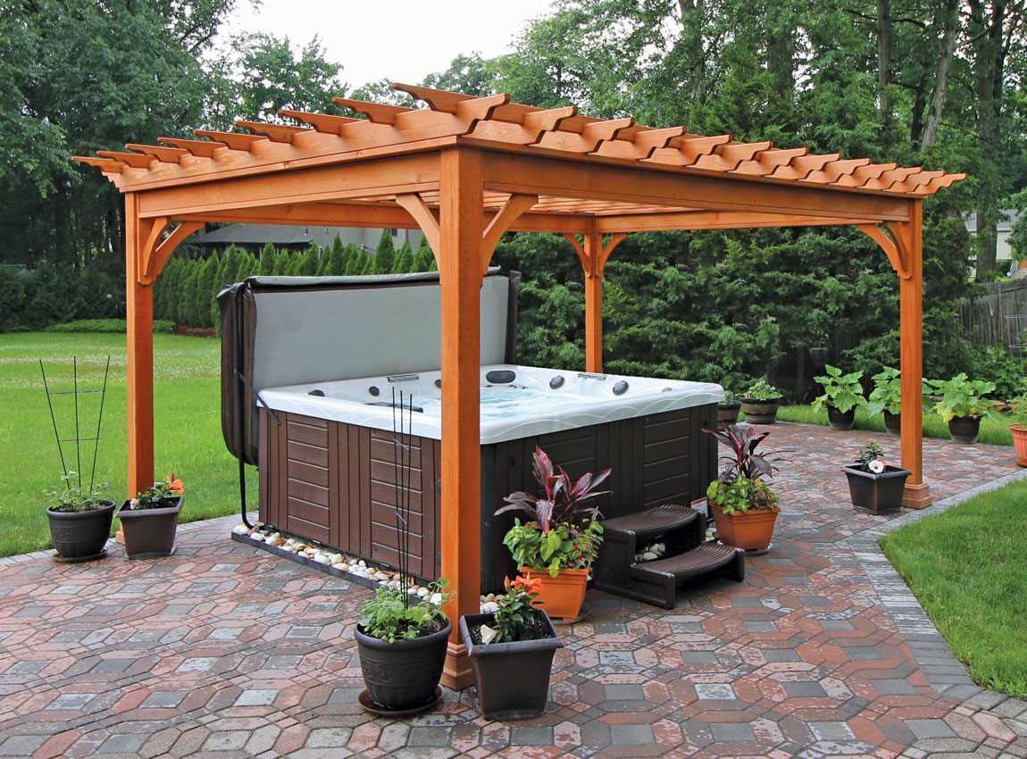 Wooden Pergola Enhance Your Outdoor Space with a Charming and Functional Addition