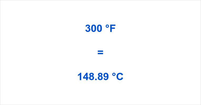 300 F to C How to Convert Fahrenheit to Celsius