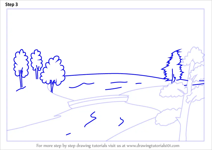 Materials needed for landscape drawing