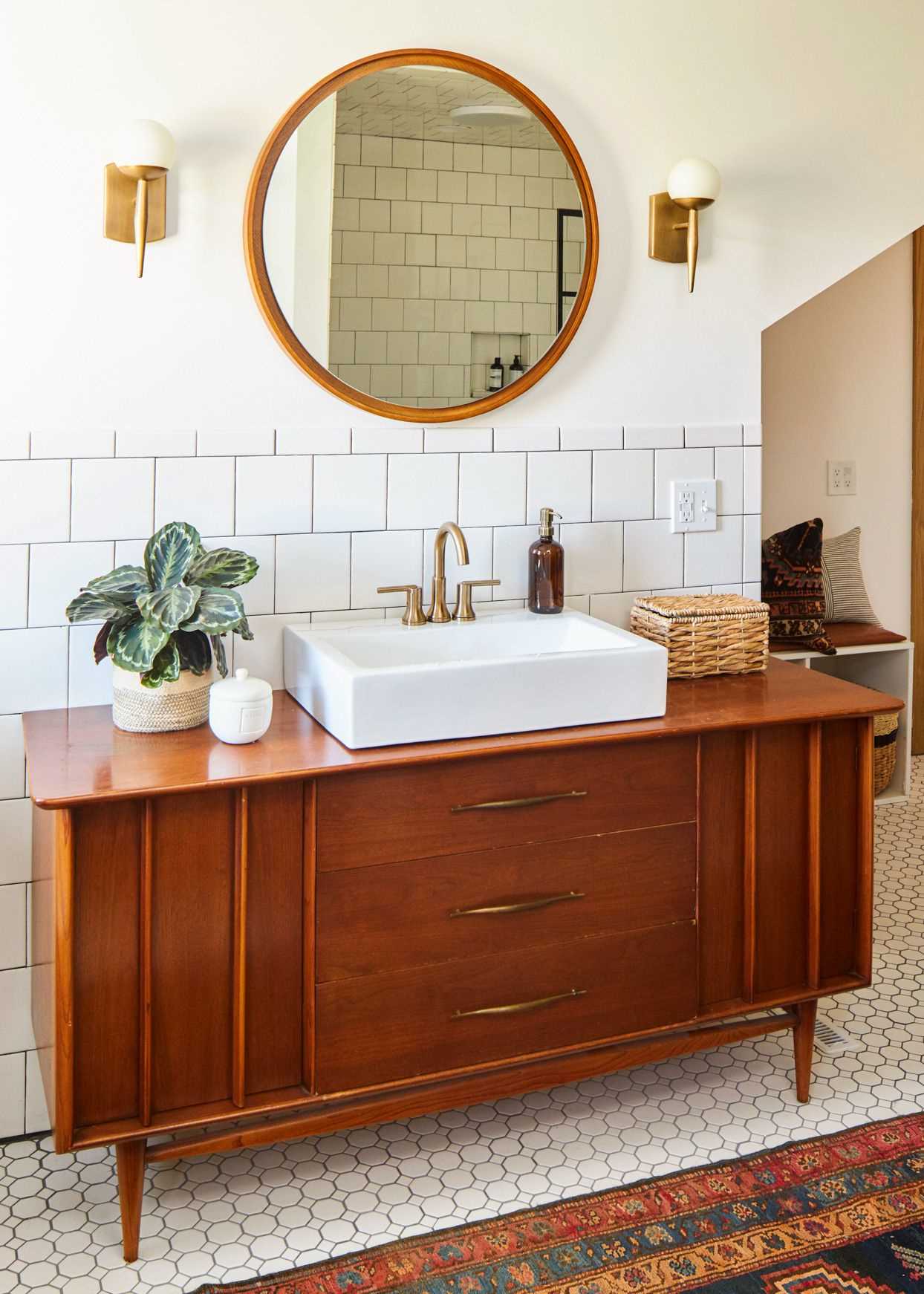 The History and Inspiration of Mid Century Bathroom Vanity