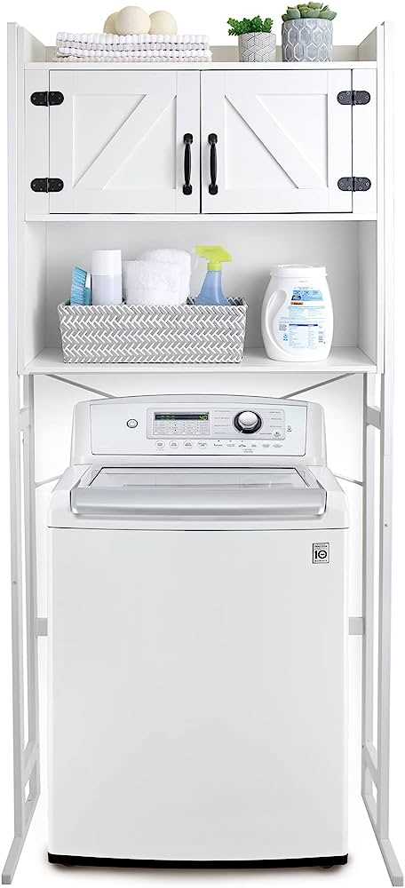 Benefits of a Shelf over Washer and Dryer