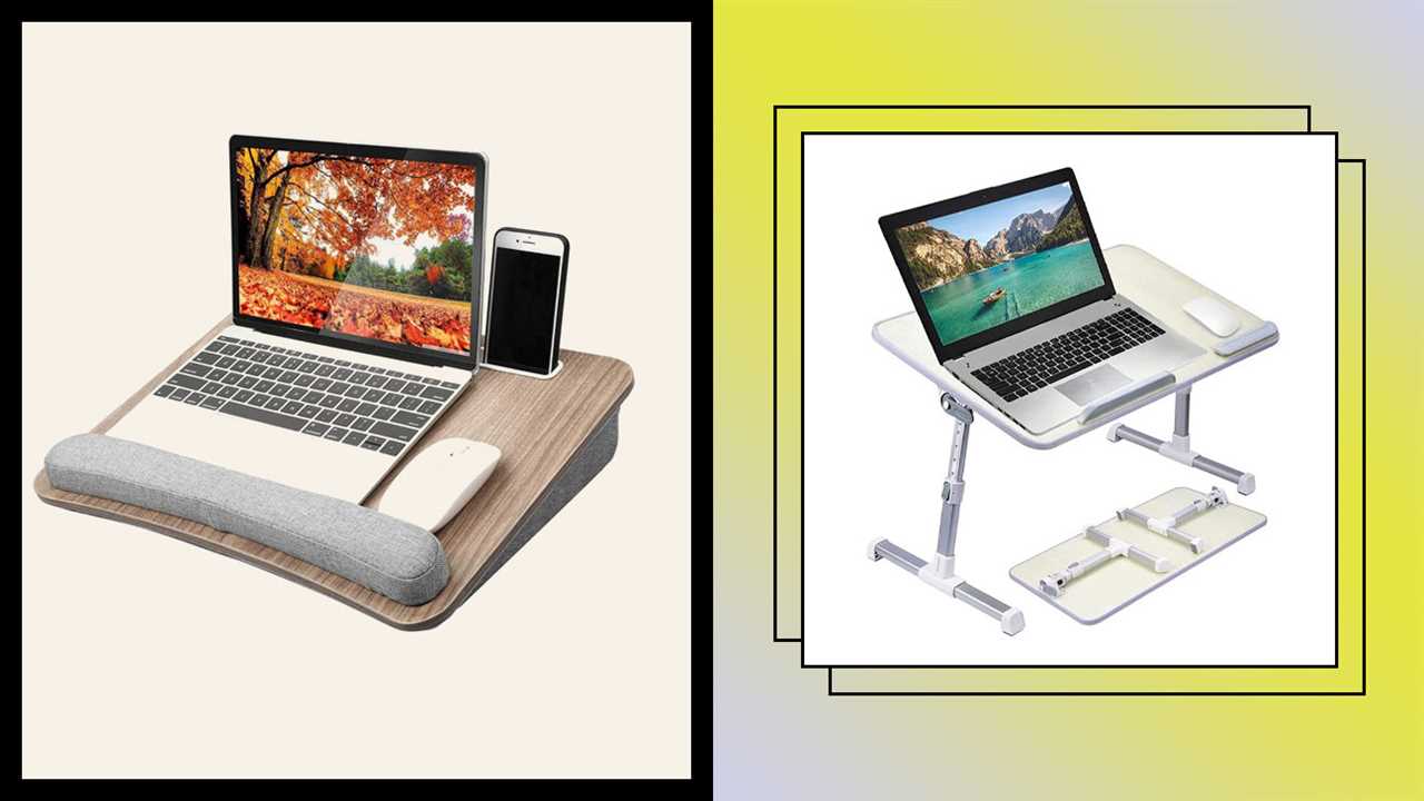 Types of laptop lap desks