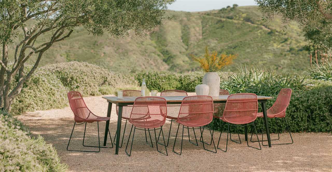 Overview of Metal Outdoor Table