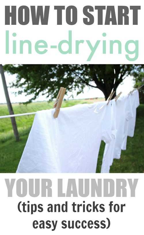 Benefits of Line Drying Clothes