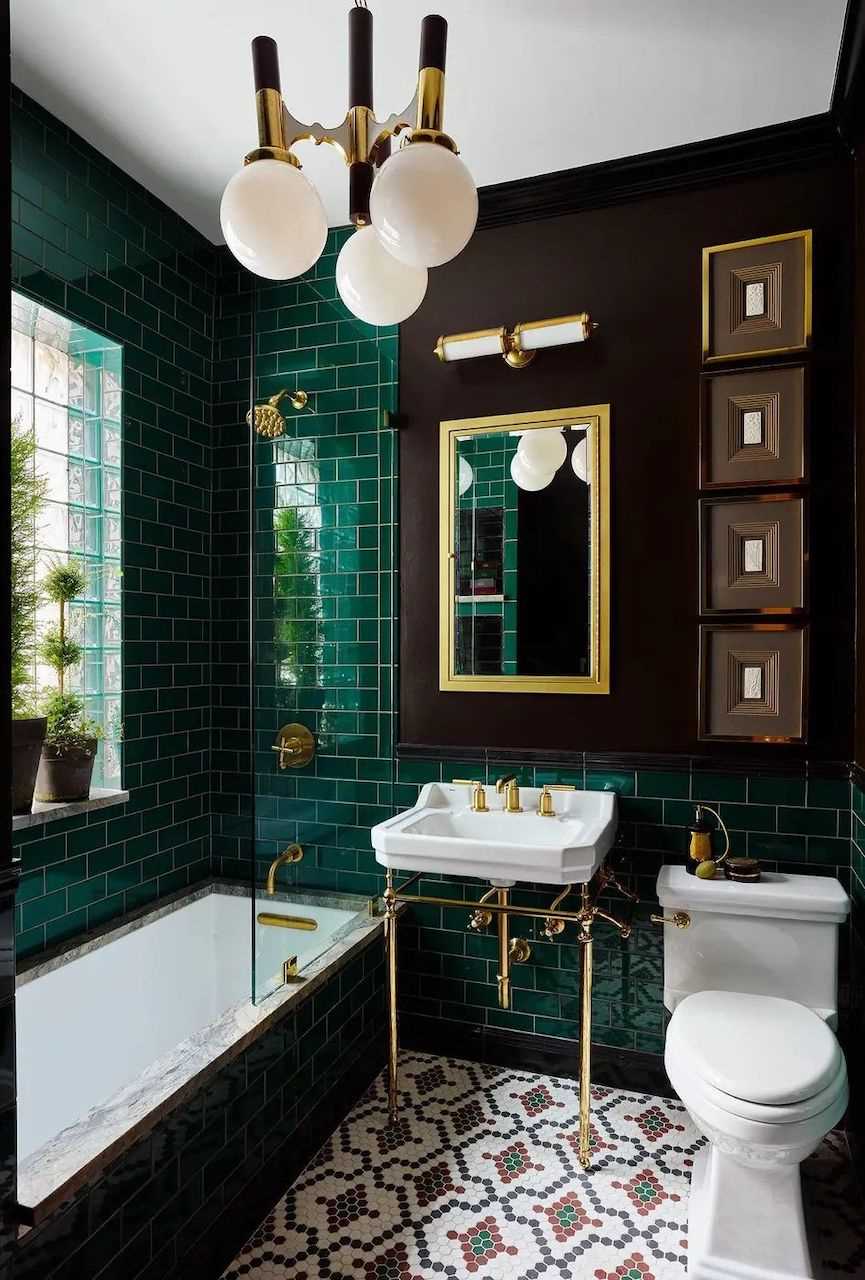 Transform Your Bathroom with Art Deco Style
