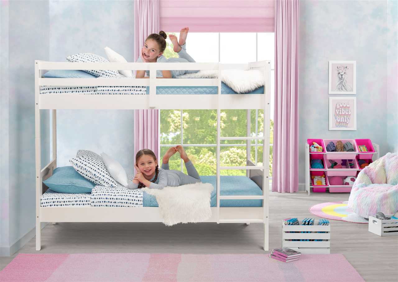 Stylish and Functional Bunk Beds for Girls - Perfect for Shared Bedrooms